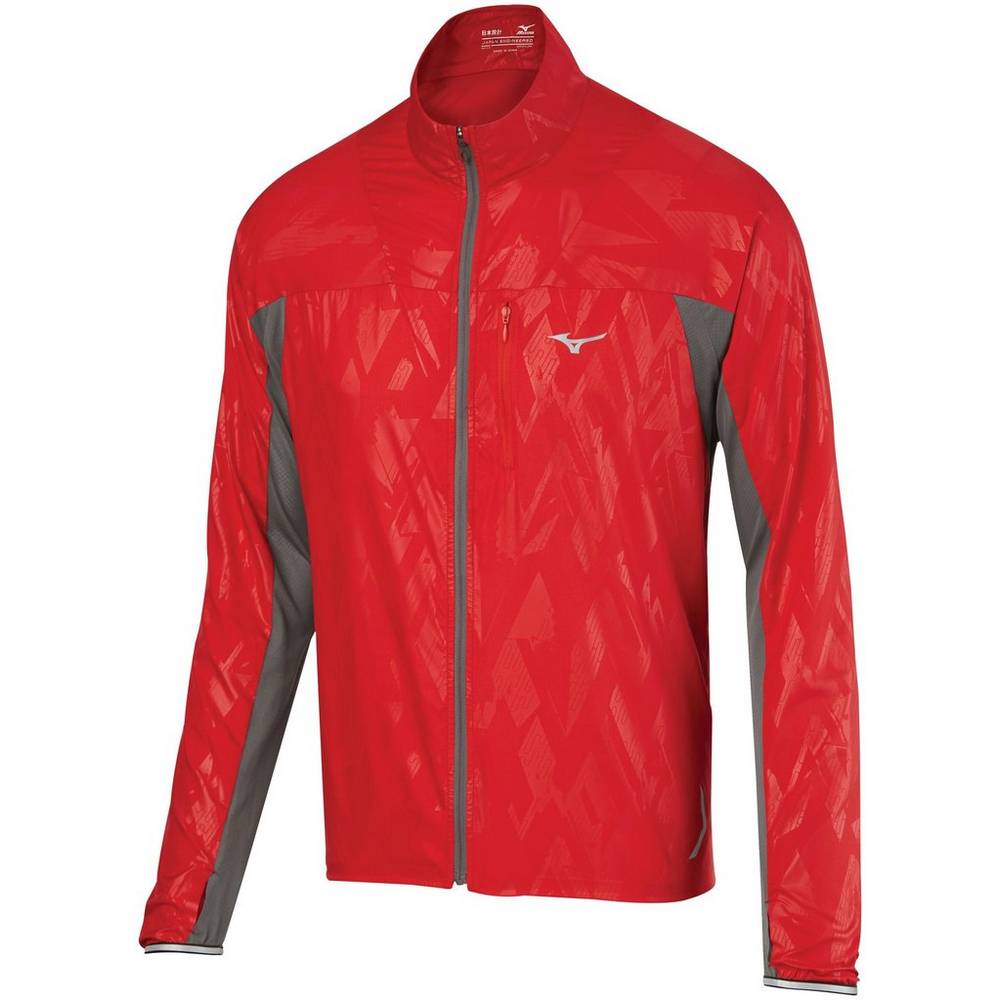 Panske Bundy Mizuno Aero Bezecke Červené Vypredaj VNGI52489